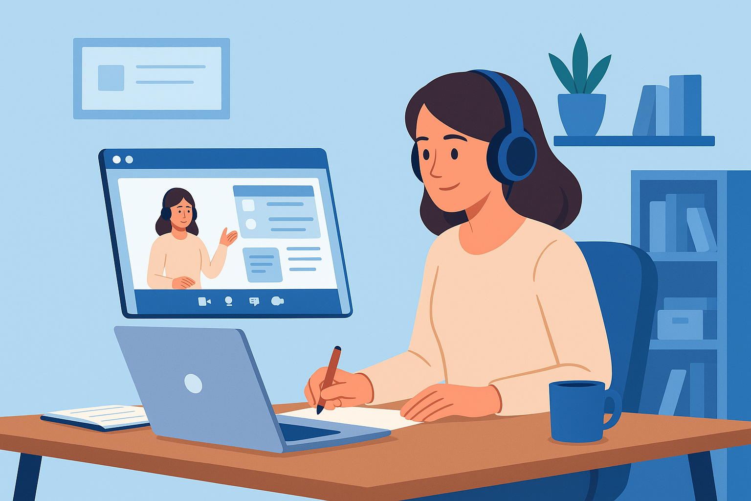 دليلك الشامل للعمل عن بُعد في الوظائف التعليمية : مهاراتك فرصتك نحو مستقبل أكثر حرية ومرونة